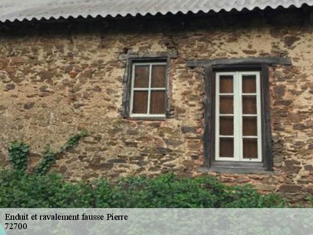 Enduit et ravalement fausse Pierre 72700