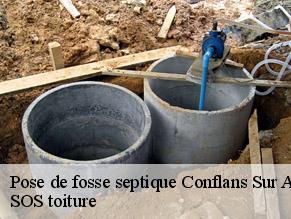 Pose de fosse septique  conflans-sur-anille-72120 SOS toiture