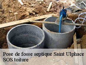 Pose de fosse septique saint-ulphace-72320 SOS toiture