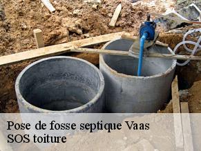 Pose de fosse septique  vaas-72500 SOS toiture