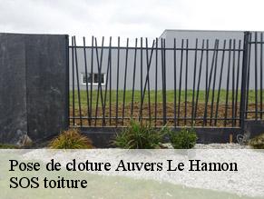 Pose de cloture  auvers-le-hamon-72300 SOS toiture