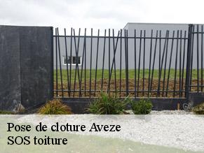 Pose de cloture  aveze-72400 SOS toiture