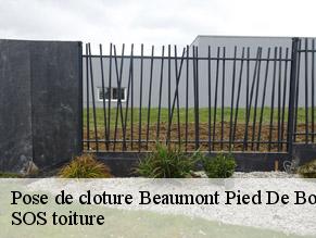 Pose de cloture beaumont-pied-de-boeuf-72500 SOS toiture