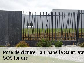 Pose de cloture la-chapelle-saint-fray-72240 SOS toiture
