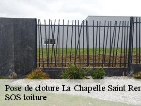 Pose de cloture  la-chapelle-saint-remy-72160 SOS toiture