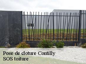 Pose de cloture  contilly-72600 SOS toiture