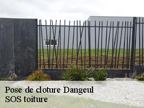 Pose de cloture  dangeul-72260 SOS toiture