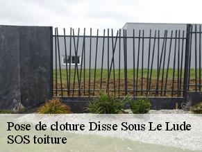 Pose de cloture  disse-sous-le-lude-72800 SOS toiture