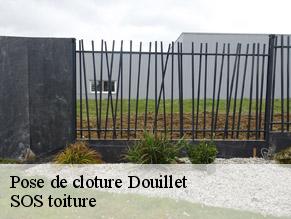 Pose de cloture  douillet-72590 SOS toiture