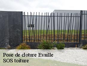 Pose de cloture evaille-72120 SOS toiture