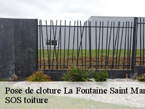 Pose de cloture  la-fontaine-saint-martin-72330 SOS toiture