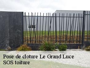 Pose de cloture  le-grand-luce-72150 SOS toiture