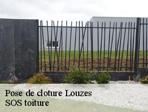 Pose de cloture  louzes-72670 SOS toiture