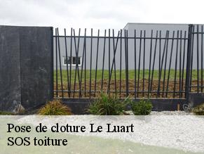 Pose de cloture  le-luart-72390 SOS toiture