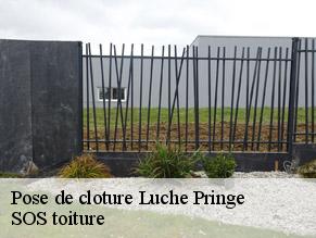 Pose de cloture  luche-pringe-72800 SOS toiture