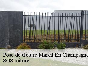 Pose de cloture mareil-en-champagne-72540 SOS toiture