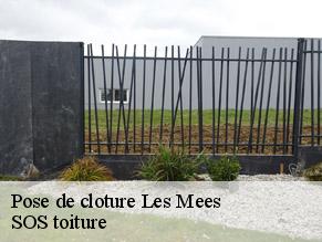 Pose de cloture  les-mees-72260 SOS toiture