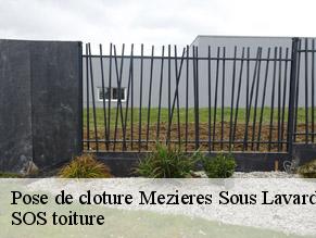 Pose de cloture  mezieres-sous-lavardin-72240 SOS toiture