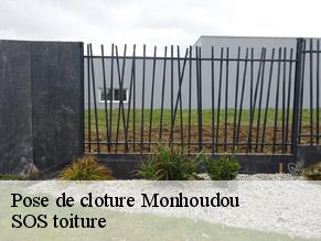 Pose de cloture  monhoudou-72260 SOS toiture