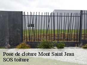 Pose de cloture  mont-saint-jean-72140 SOS toiture