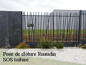 Pose de cloture ruaudin-72230 SOS toiture