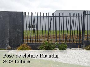 Pose de cloture  ruaudin-72230 SOS toiture