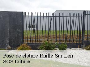 Pose de cloture  ruille-sur-loir-72340 SOS toiture