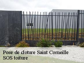 Pose de cloture  saint-corneille-72460 SOS toiture