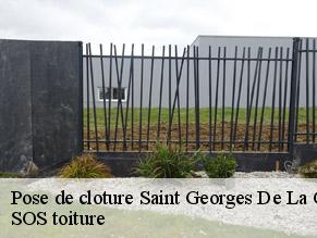Pose de cloture  saint-georges-de-la-couee-72150 SOS toiture
