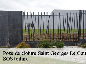 Pose de cloture  saint-georges-le-gaultier-72590 SOS toiture