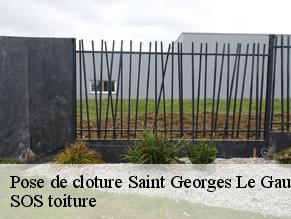 Pose de cloture saint-georges-le-gaultier-72590 SOS toiture