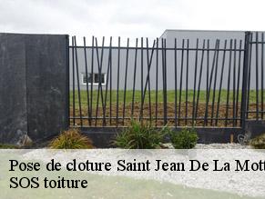 Pose de cloture  saint-jean-de-la-motte-72510 SOS toiture