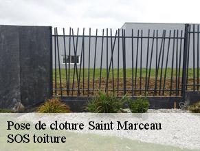 Pose de cloture  saint-marceau-72170 SOS toiture