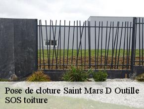 Pose de cloture  saint-mars-d-outille-72220 SOS toiture