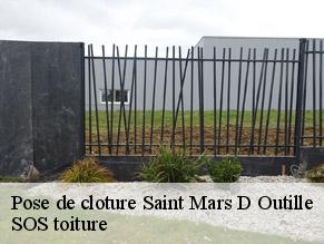 Pose de cloture saint-mars-d-outille-72220 SOS toiture