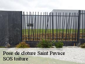 Pose de cloture saint-pavace-72190 SOS toiture