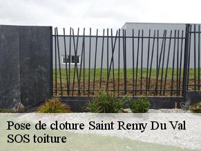 Pose de cloture  saint-remy-du-val-72600 SOS toiture