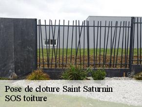 Pose de cloture  saint-saturnin-72650 SOS toiture