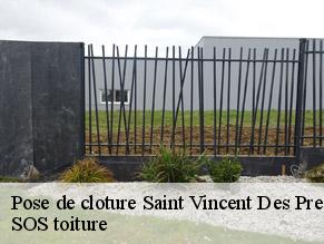 Pose de cloture  saint-vincent-des-pres-72600 SOS toiture