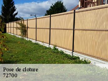 Pose de cloture 72700