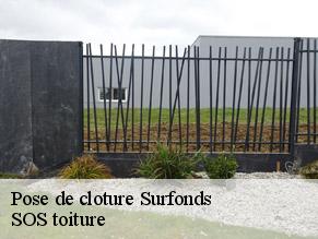 Pose de cloture  surfonds-72370 SOS toiture