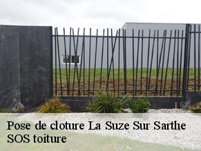 Pose de cloture  la-suze-sur-sarthe-72210 SOS toiture