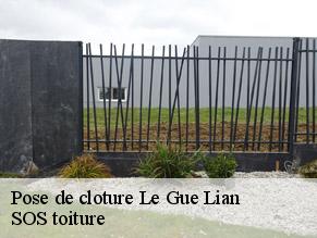 Pose de cloture  le-gue-lian-72170 SOS toiture