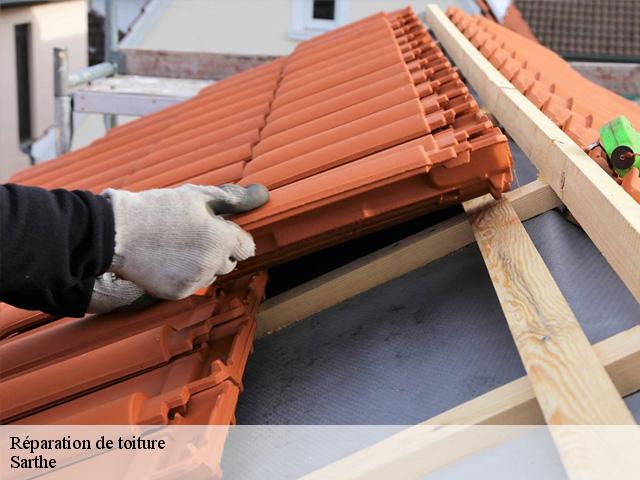 Réparation de toiture Sarthe 