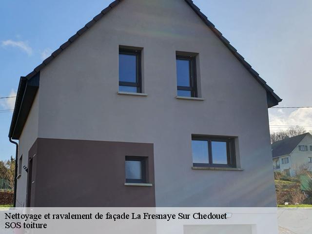 Nettoyage et ravalement de façade  la-fresnaye-sur-chedouet-72670 SOS toiture