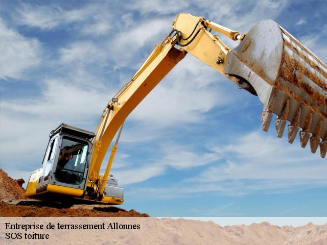 Entreprise de terrassement  allonnes-72700 SOS toiture